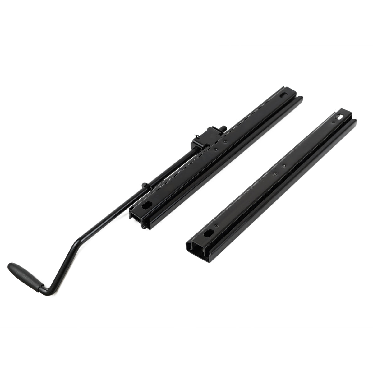 Universal Seat Base Sliders Compatible with Most Bottom and Side Mount Steel Adjustable Seats Track Kit