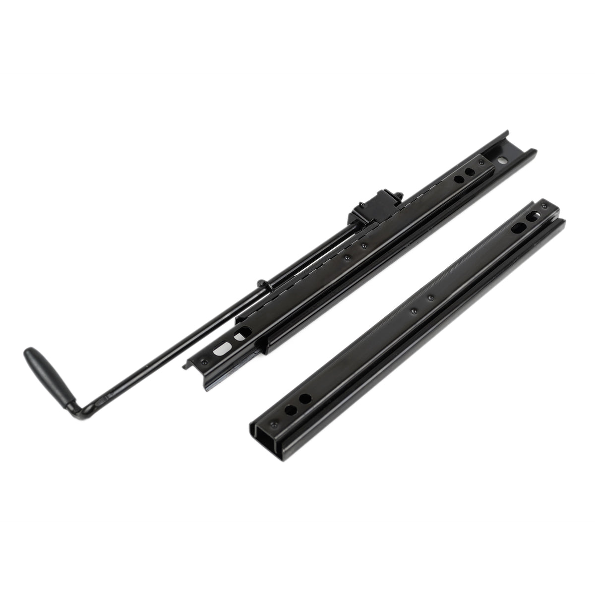 Universal Seat Sliders Seat Mounting Track, Dual Locking Rails Brackets Kit Compatible with Most Aftermarket Seats for Forklift, Tractor, Lawn Mower, Excavator Seats