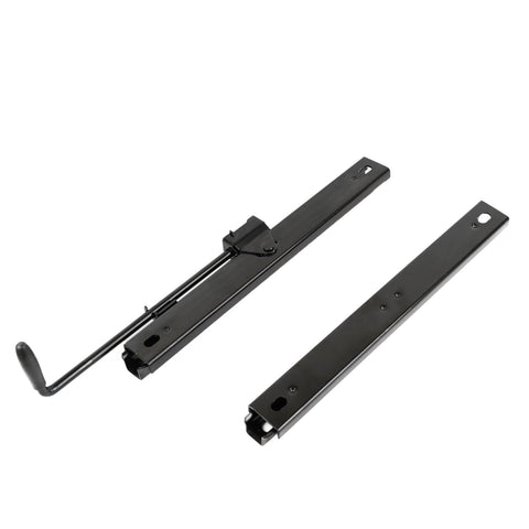 Universal Bucket Seat Sliders Seat Mounting Track, Rails Brackets Kit Compatible with Most Aftermarket Seats - TICSEA