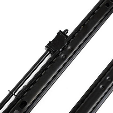 Universal Seat Sliders Seat Mounting Track, Dual Locking Rails Brackets Kit Compatible with Most Aftermarket Seats for Forklift, Tractor, Lawn Mower, Excavator Seats