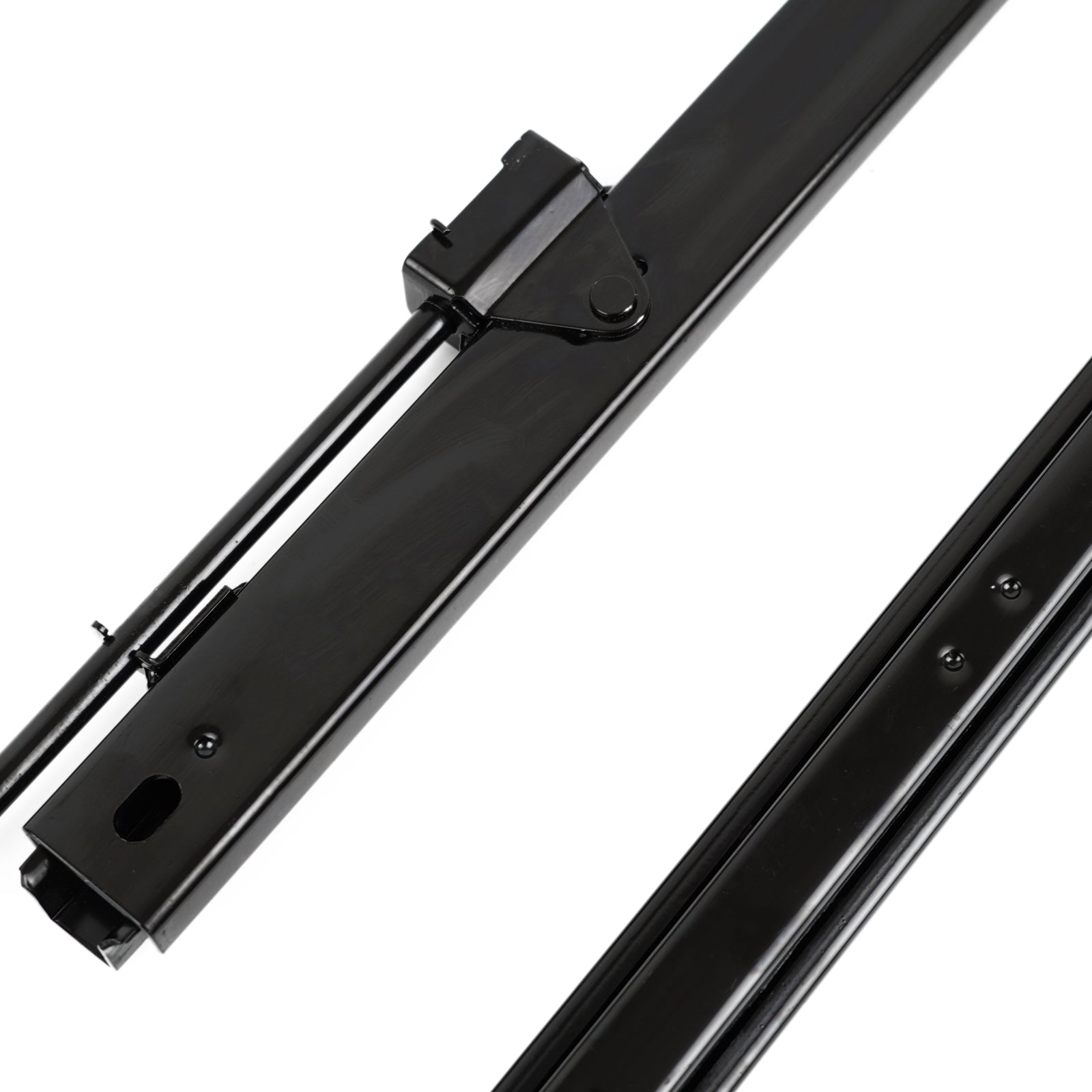 Universal Bucket Seat Sliders Seat Mounting Track, Rails Brackets Kit Compatible with Most Aftermarket Seats - TICSEA